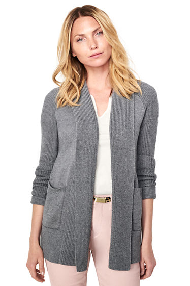 Women's Shawl Cardigan Sweater from Lands' End